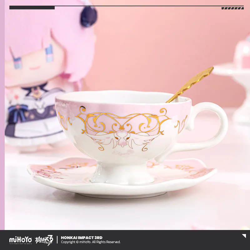 Coffee Tea Game - [Genuino] miHoYo juego Elysia taza de
