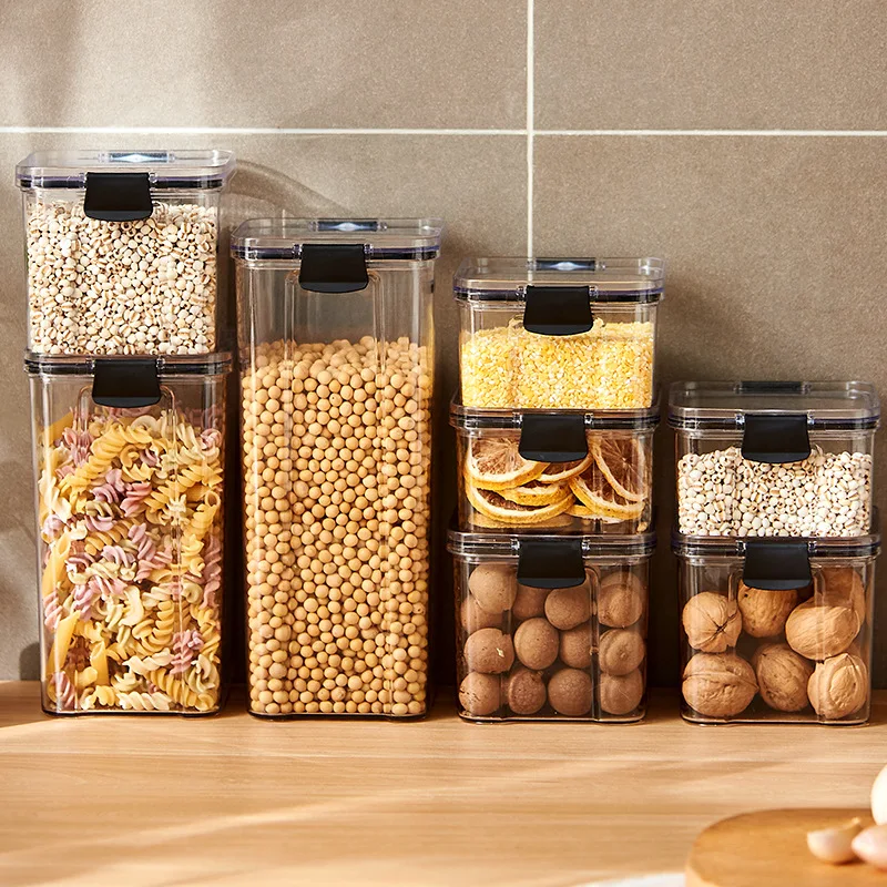 Coffee Tea Sugar Canister Set - Frascos sellados, organizador de cereales de