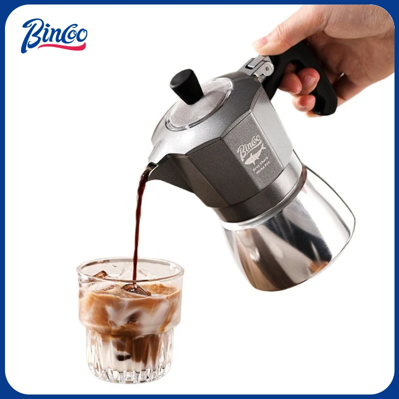 Moka Pot Stove - Cafetera Moka Bincoo de 2 Tazas