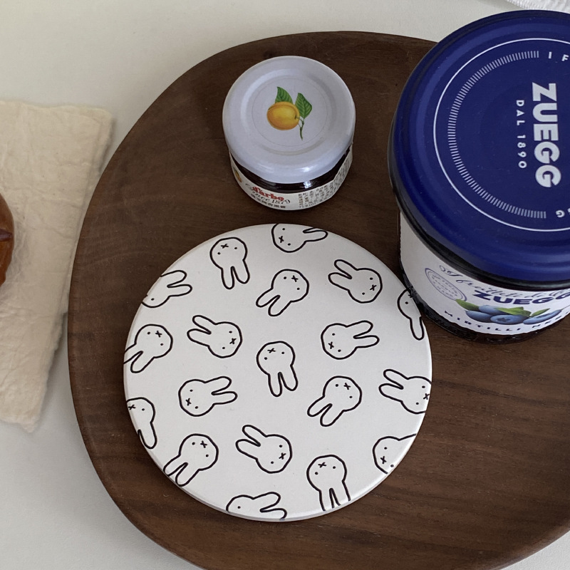 Coffee Tea & Espresso Appliances - Posavasos de Cerámica con Diseño de