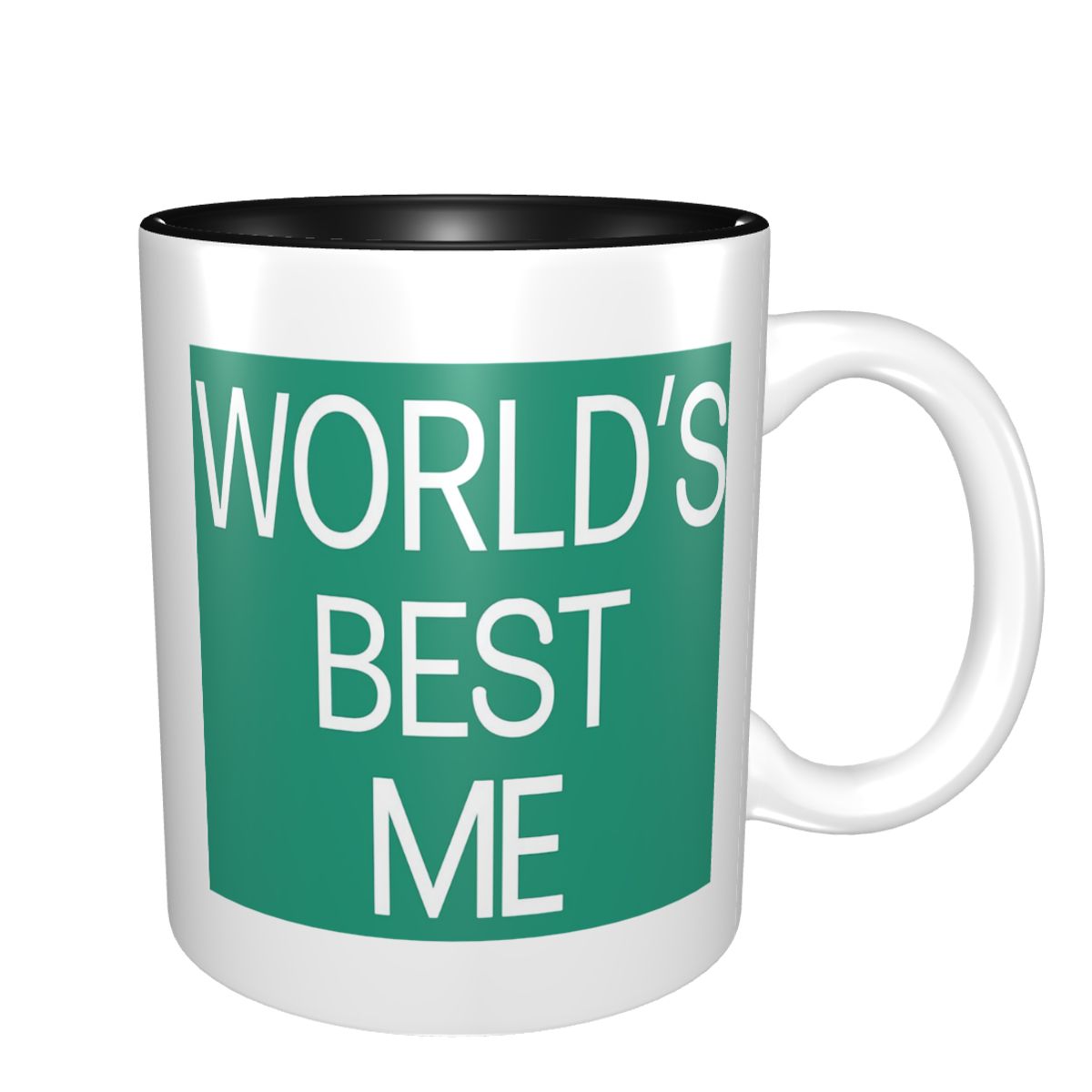 Coffee Tea With Me - Taza 'World's Best Me', Divertida Taza