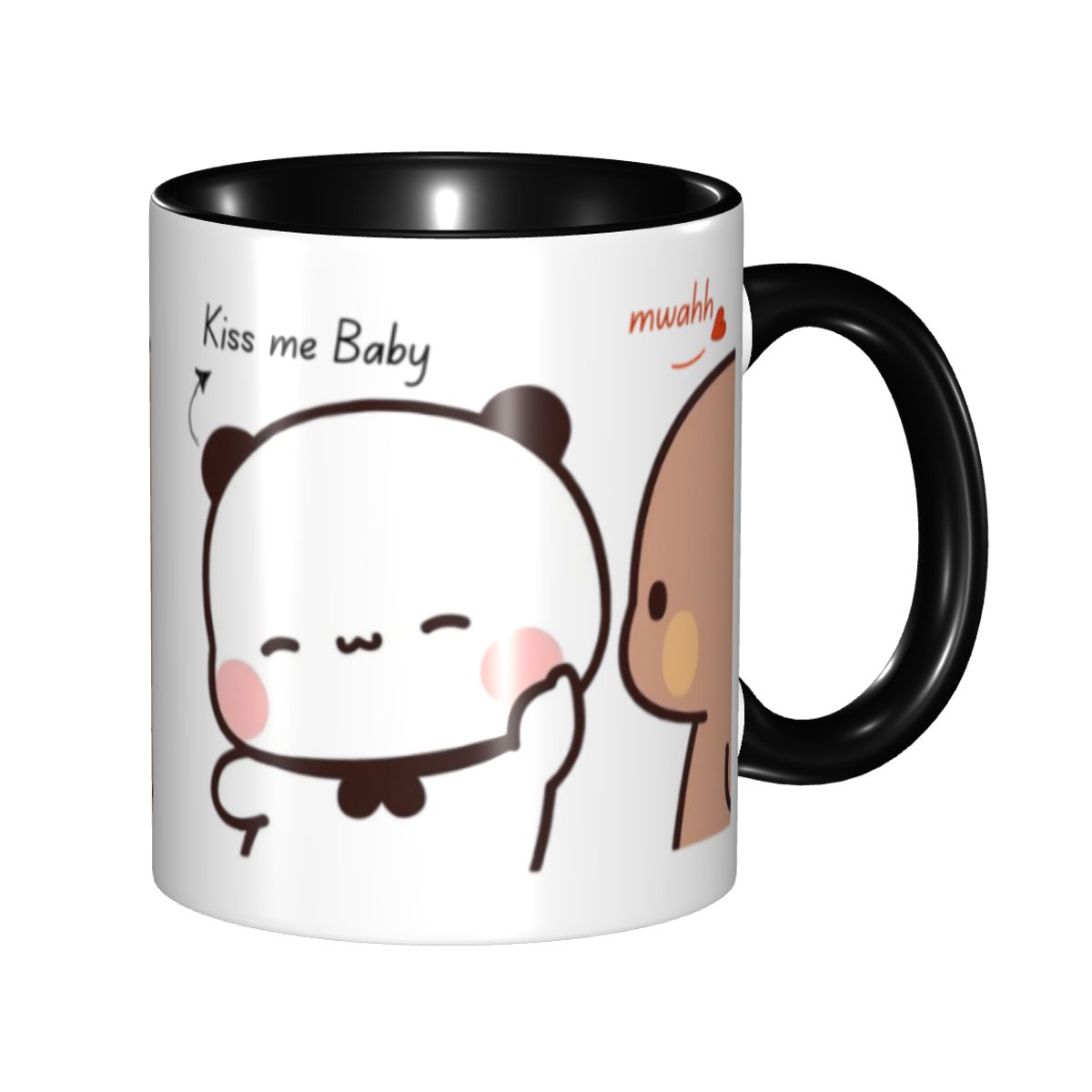 Coffee Tea With Me - Taza de café personalizada Kiss Me