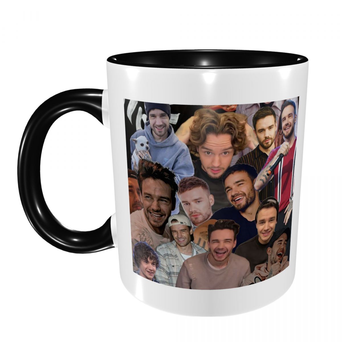 Coffee Tea Photos - Taza con collage de fotos de