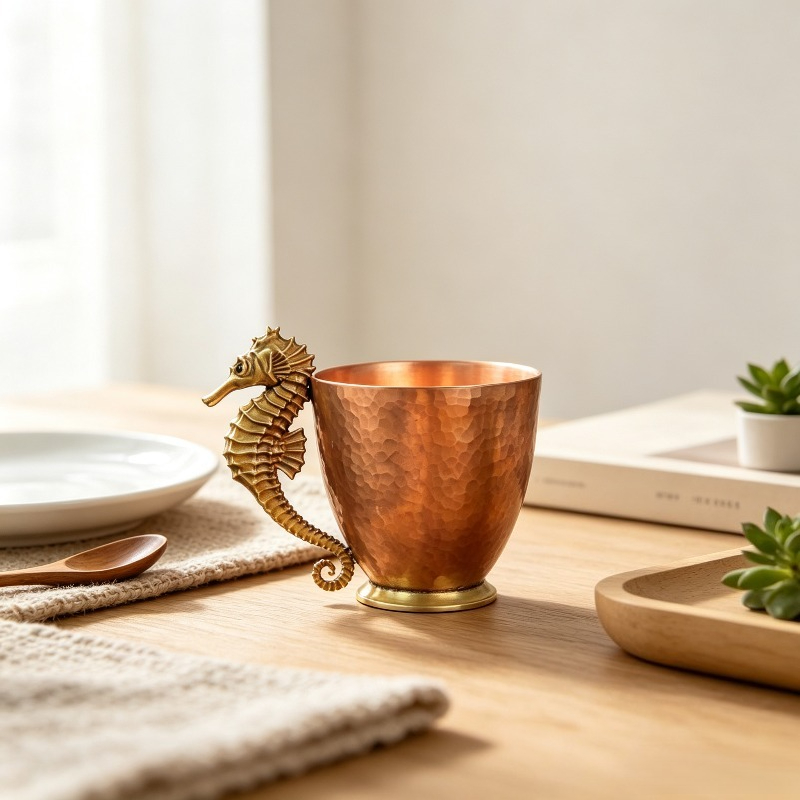 Coffee Tea Meaning - Taza de Café de Cobre Original,