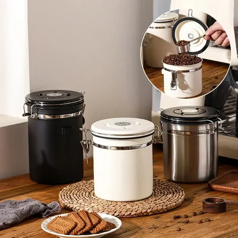 Coffee Tea Etc - Recipiente para café, contenedor hermético de