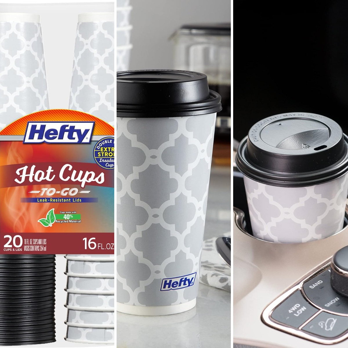 Coffee Tea And Cocoa - Vasos Desechables para Bebidas Calientes con