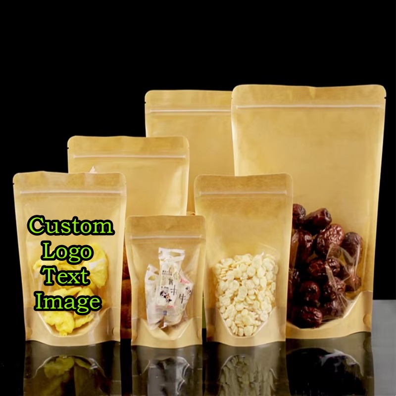 Coffee Tea And Cocoa - 100 Bolsas de Papel Kraft Transparente