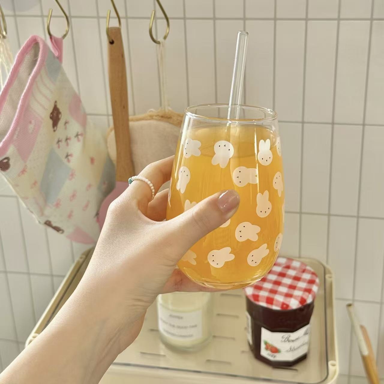 Lindo vaso de vidrio con estam - Coffee Tea & Espresso Appliances reseña y precio
