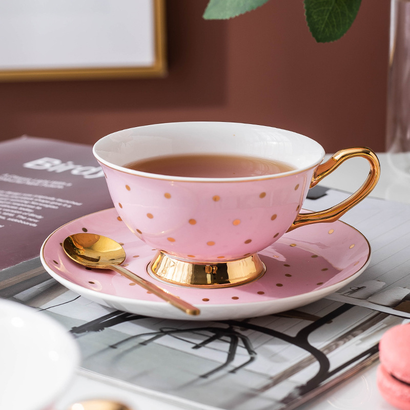 Tazas de Café de Cerámica Rosa - Coffee Tea Game reseña y precio