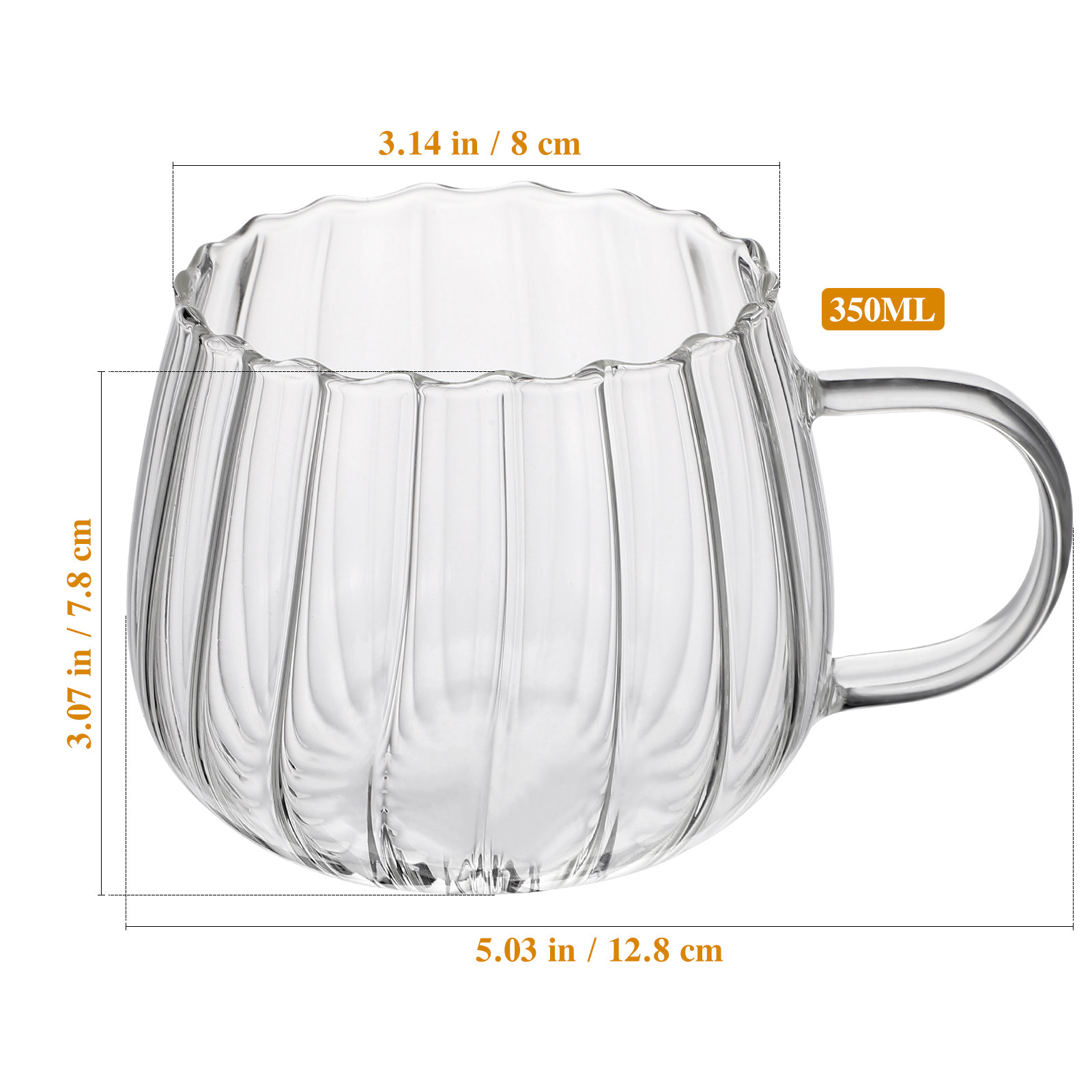 2 Tazas de Vidrio Transparente - Coffee Tea Photos reseña y precio