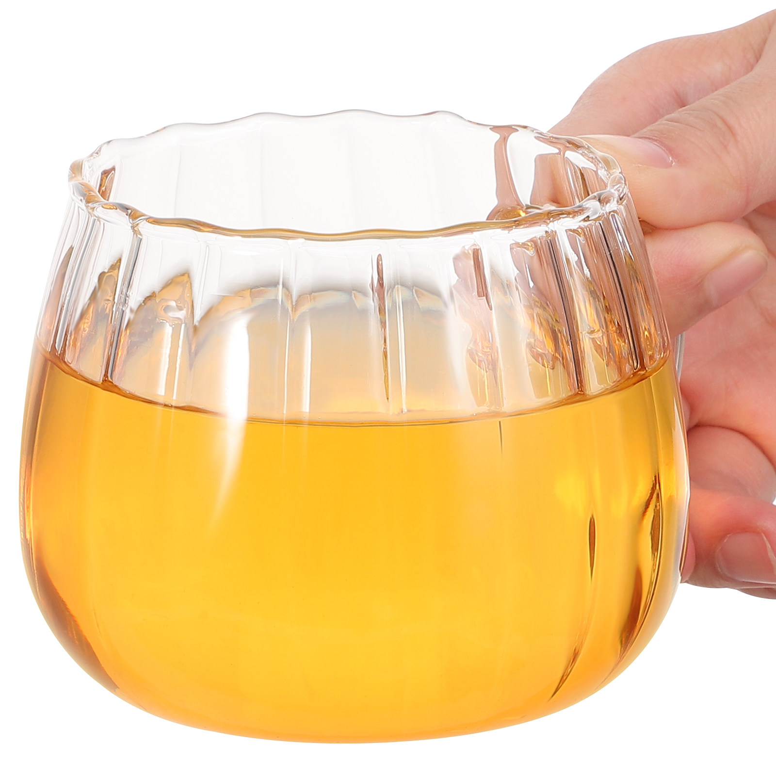 2 Tazas de Vidrio Transparente - Coffee Tea Photos reseña y precio