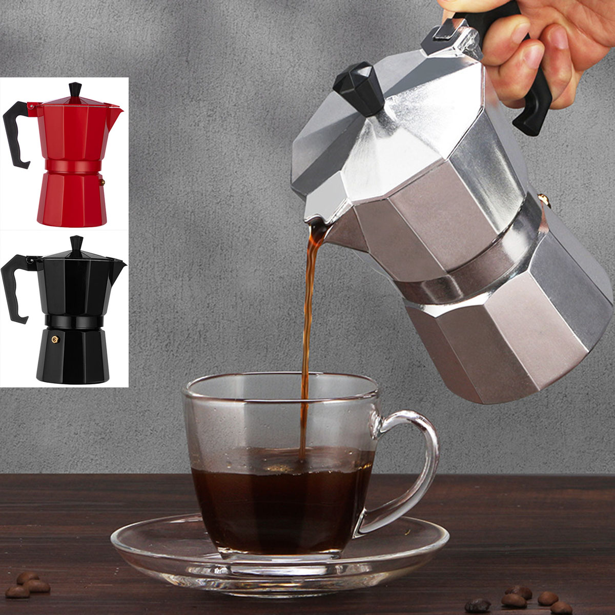 Cafetera de aluminio, Moka, Es - Moka Pot Stove reseña y precio