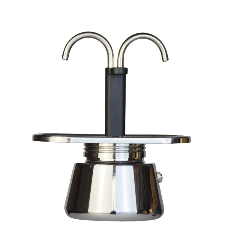 Mini olla Moka de 200ML, doble - Moka Pot Stove reseña y precio