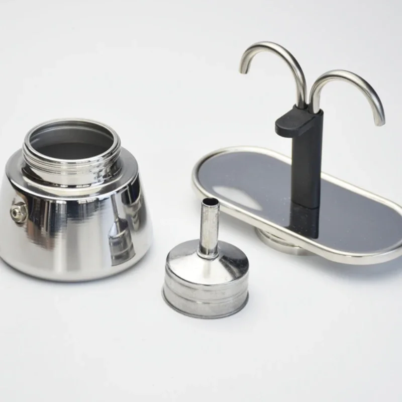 Mini olla Moka de 200ML, doble - Moka Pot Stove reseña y precio