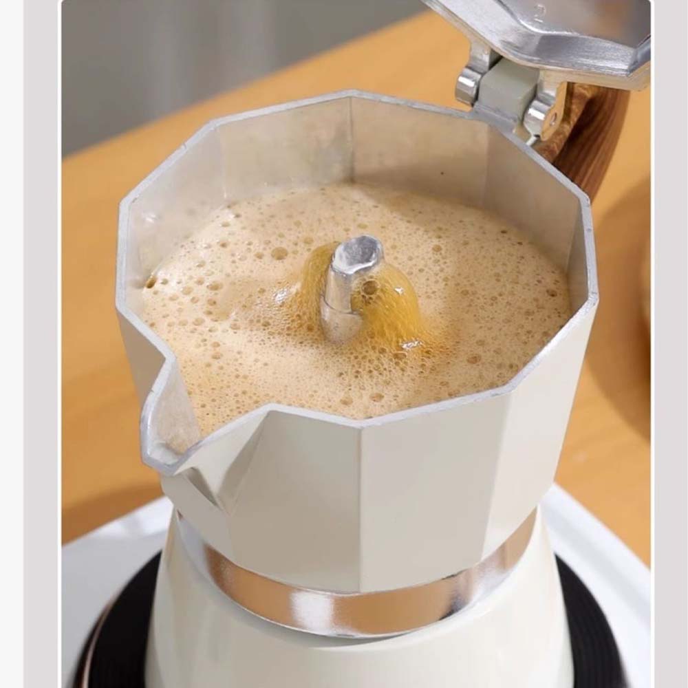 Cafetera italiana de aluminio  - Moka Pot Stove reseña y precio