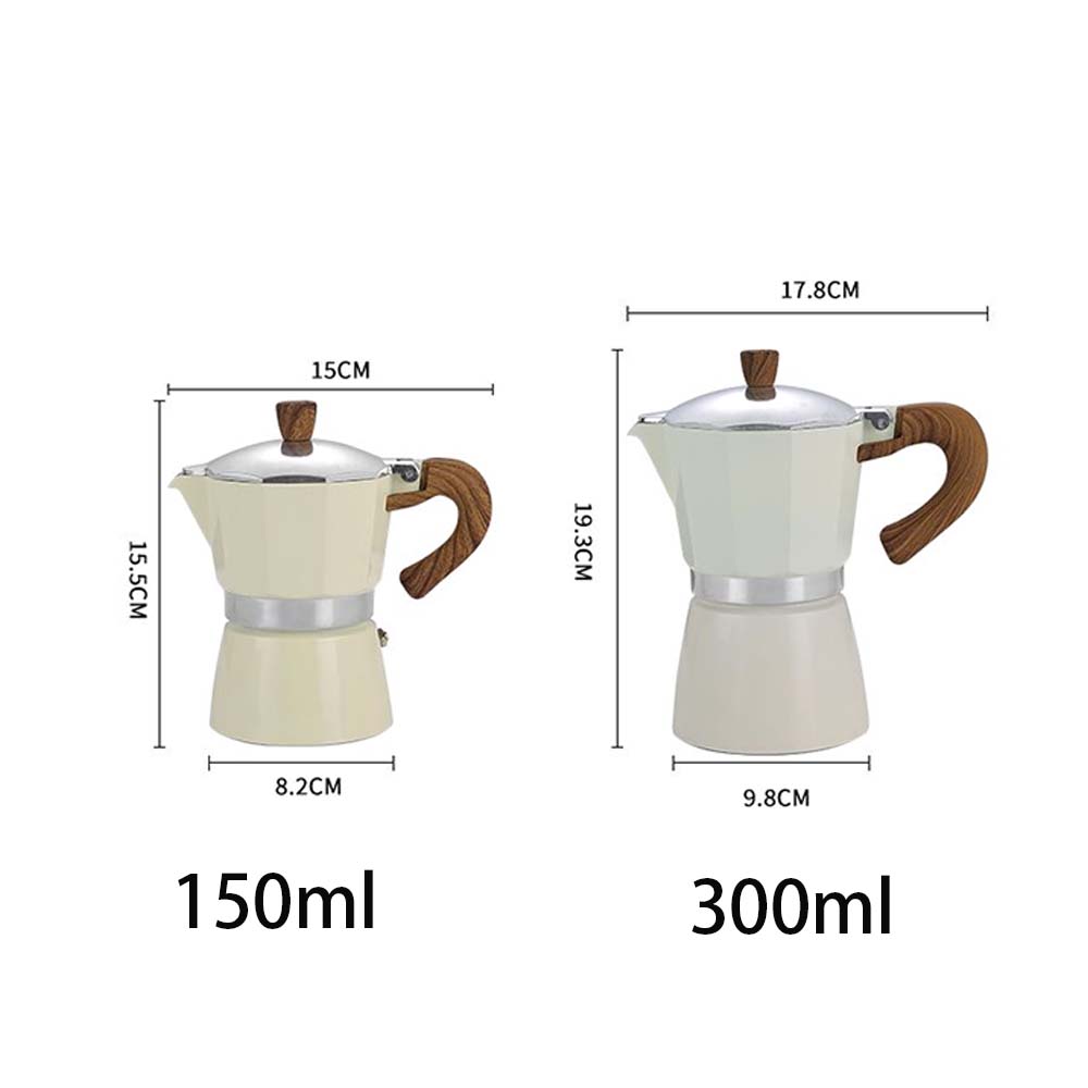 Cafetera italiana de aluminio  - Moka Pot Stove reseña y precio