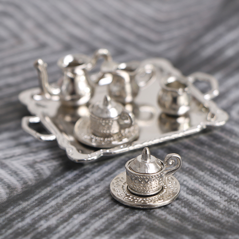 10 unids/set 1/12 casa de muñe - Coffee Tea Game reseña y precio