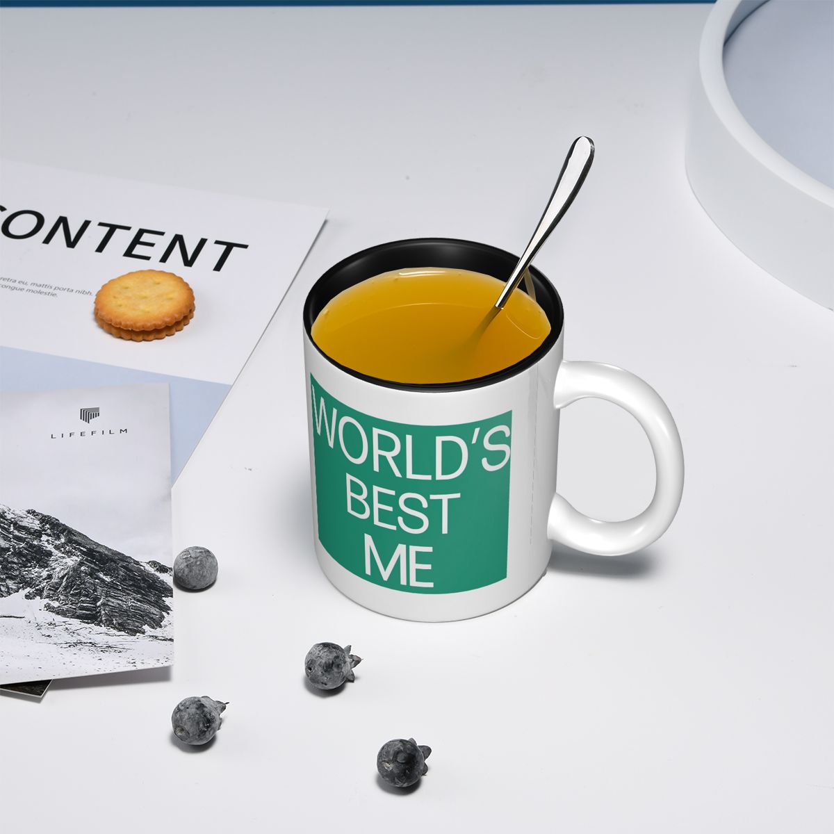 Taza 'World's Best Me', Divert - Coffee Tea With Me reseña y precio