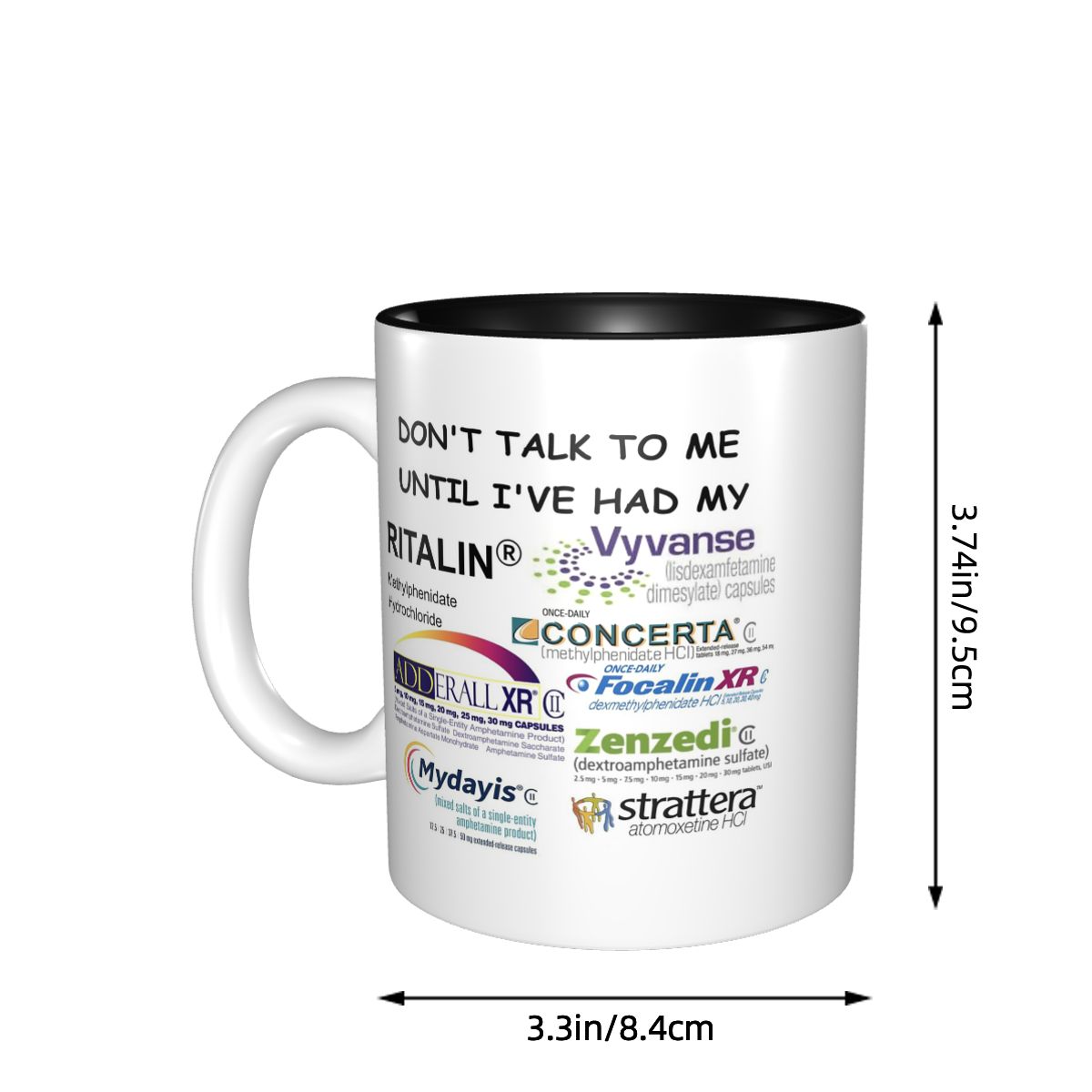 Taza de cerámica divertida con - Coffee Tea With Me reseña y precio