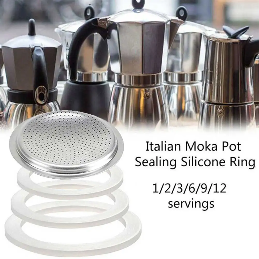 1 Juego de junta de goma de si - Moka Pot Stove reseña y precio