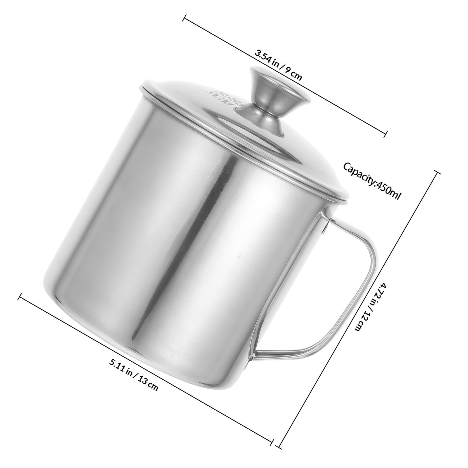 Taza de Acero Inoxidable de Do - Coffee Tea & Espresso Appliances reseña y precio