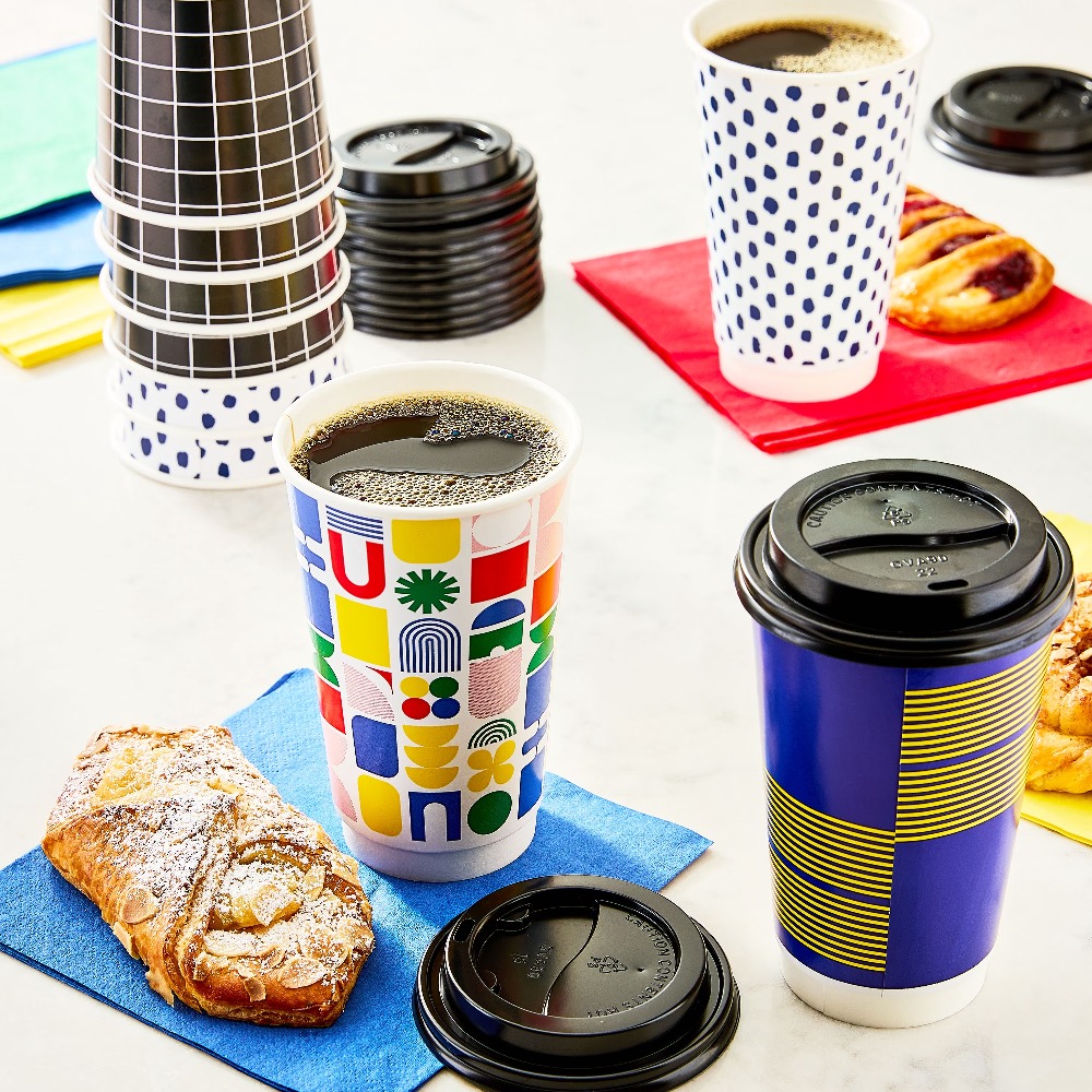 Vasos de papel aislantes de 16 - Coffee Tea And Cocoa reseña y precio