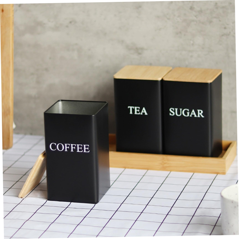 Juego de 3 Recipientes para Té - Coffee Tea Sugar Container Set reseña y precio