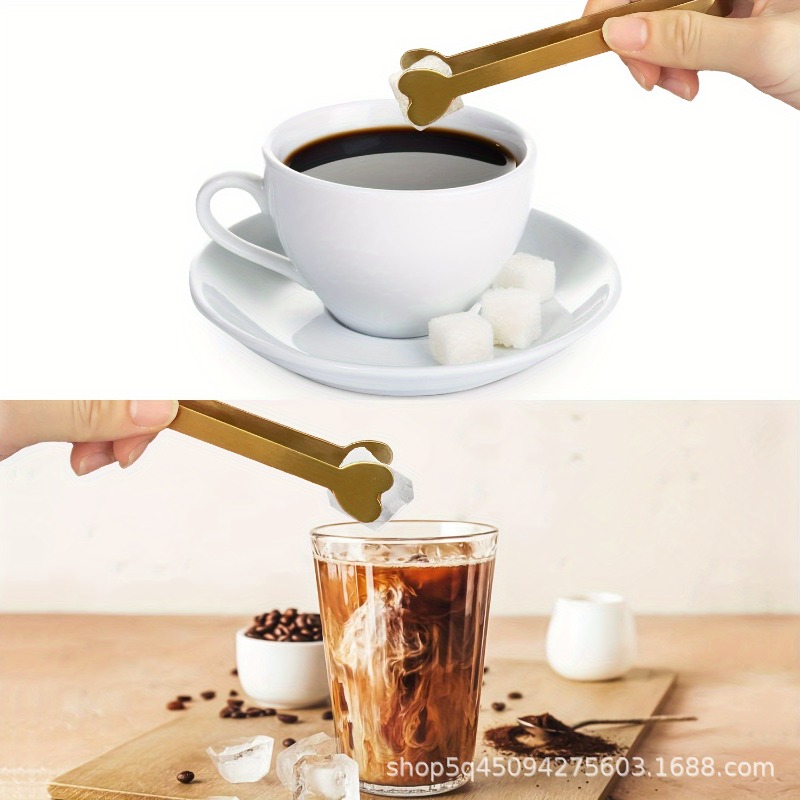 Mini pinzas en forma de corazó - Coffee Tea Sugar reseña y precio