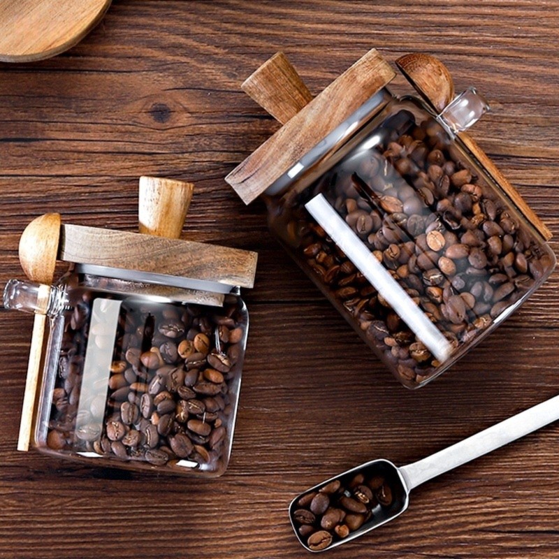 Juego de 3 recipientes de vidr - Coffee Tea Sugar Container Set reseña y precio