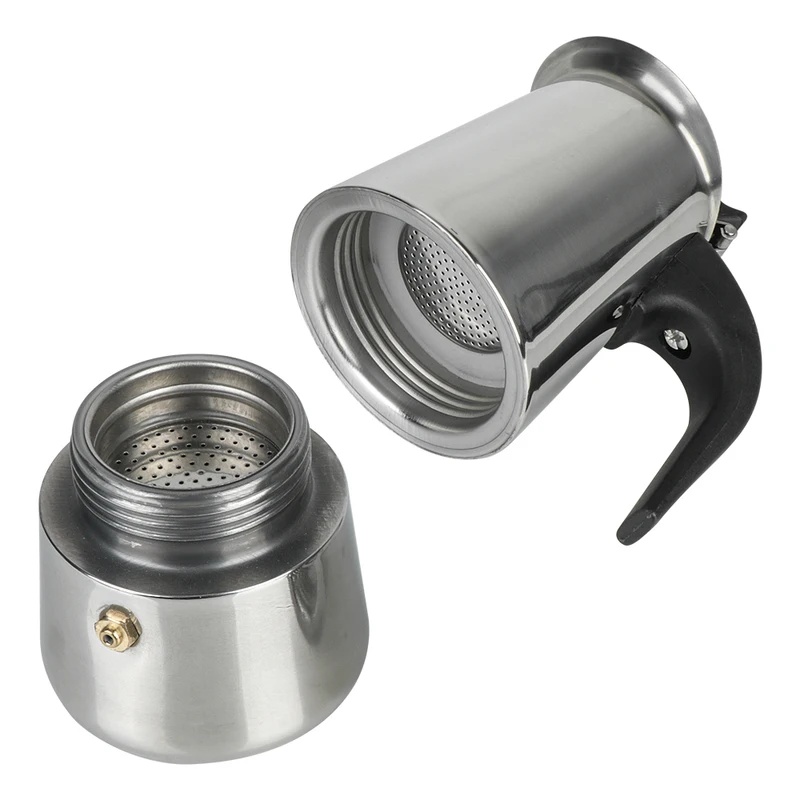 Cafetera Moka de Acero Inoxida - Moka Pot Stove reseña y precio
