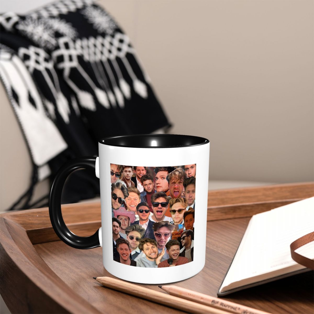 Taza con collage de fotos de N - Coffee Tea Photos reseña y precio