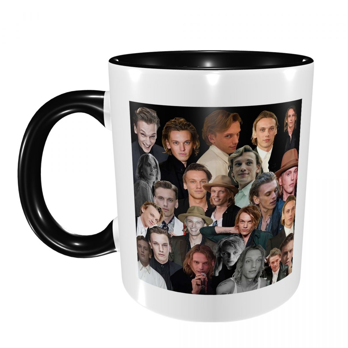 Taza con collage de fotos de J - Coffee Tea Photos reseña y precio