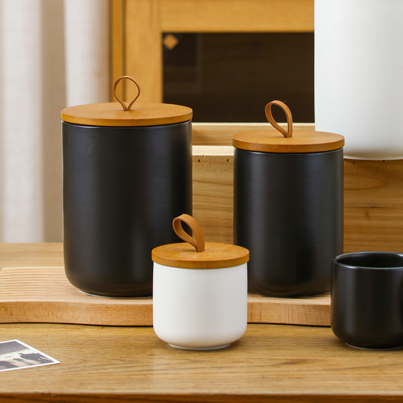 Tarro de almacenamiento de cer - Coffee Tea Sugar Container Set reseña y precio