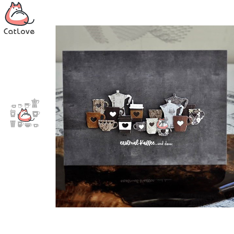 Catlove taza de café troqueles - Coffee Stencil Art reseña y precio