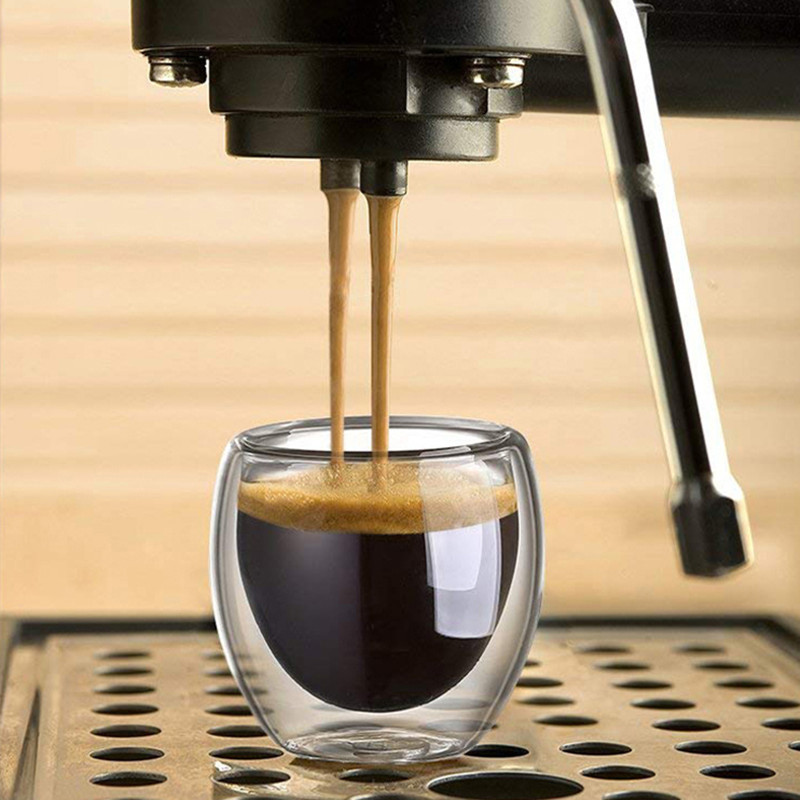 Tazas de café de vidrio de dob - Coffee Tea And Cocoa reseña y precio