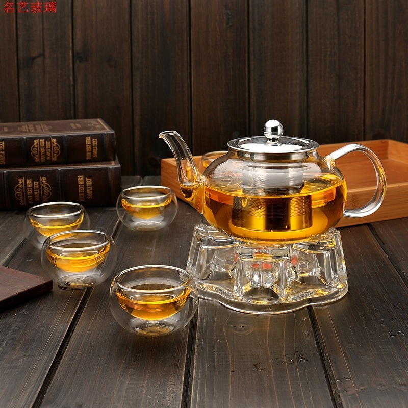 Tetera de cristal resistente a - Coffee Tea Sugar Canister Set reseña y precio