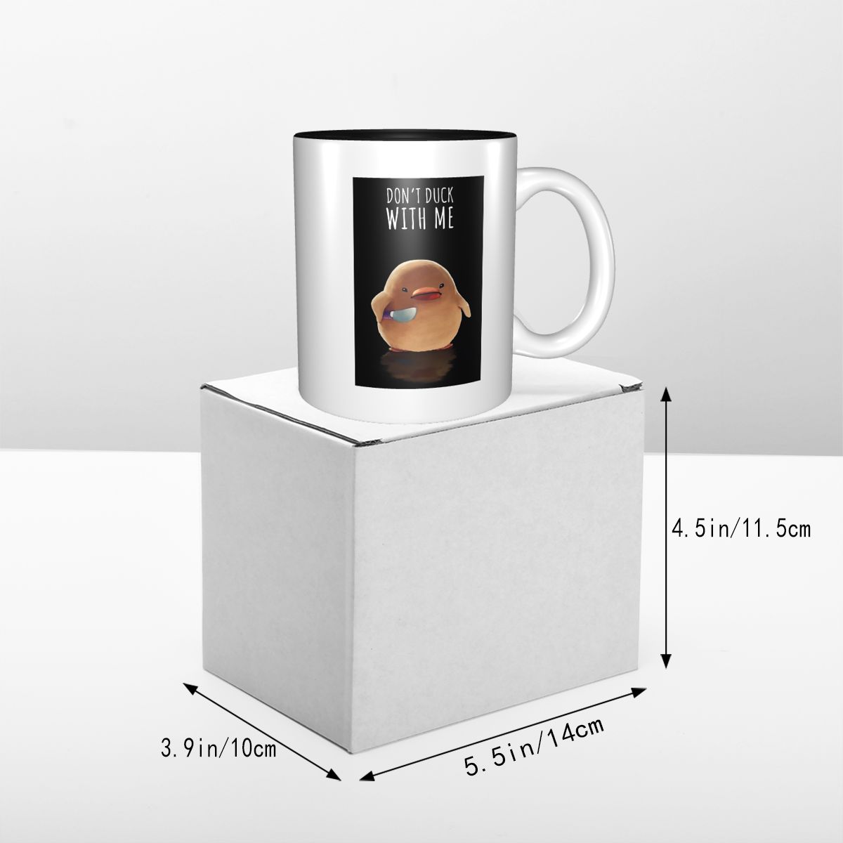 Don't Duck With Me - Taza Meme - Coffee Tea With Me reseña y precio