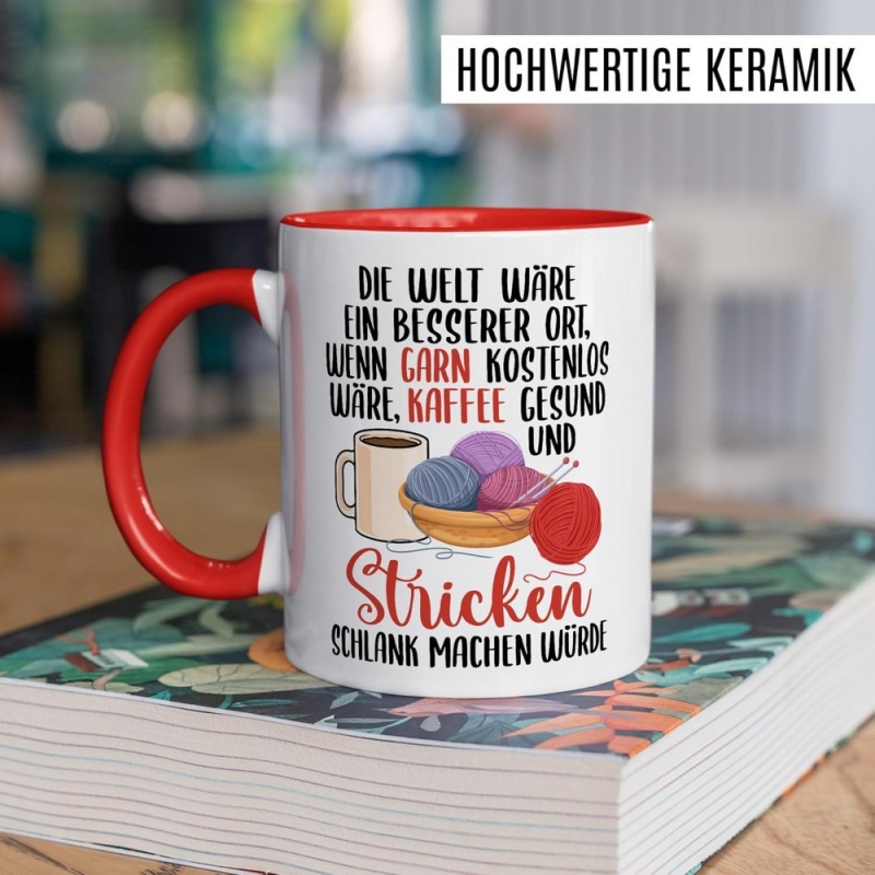 1 Taza divertida para tejer -  - Coffee Tea With Me reseña y precio