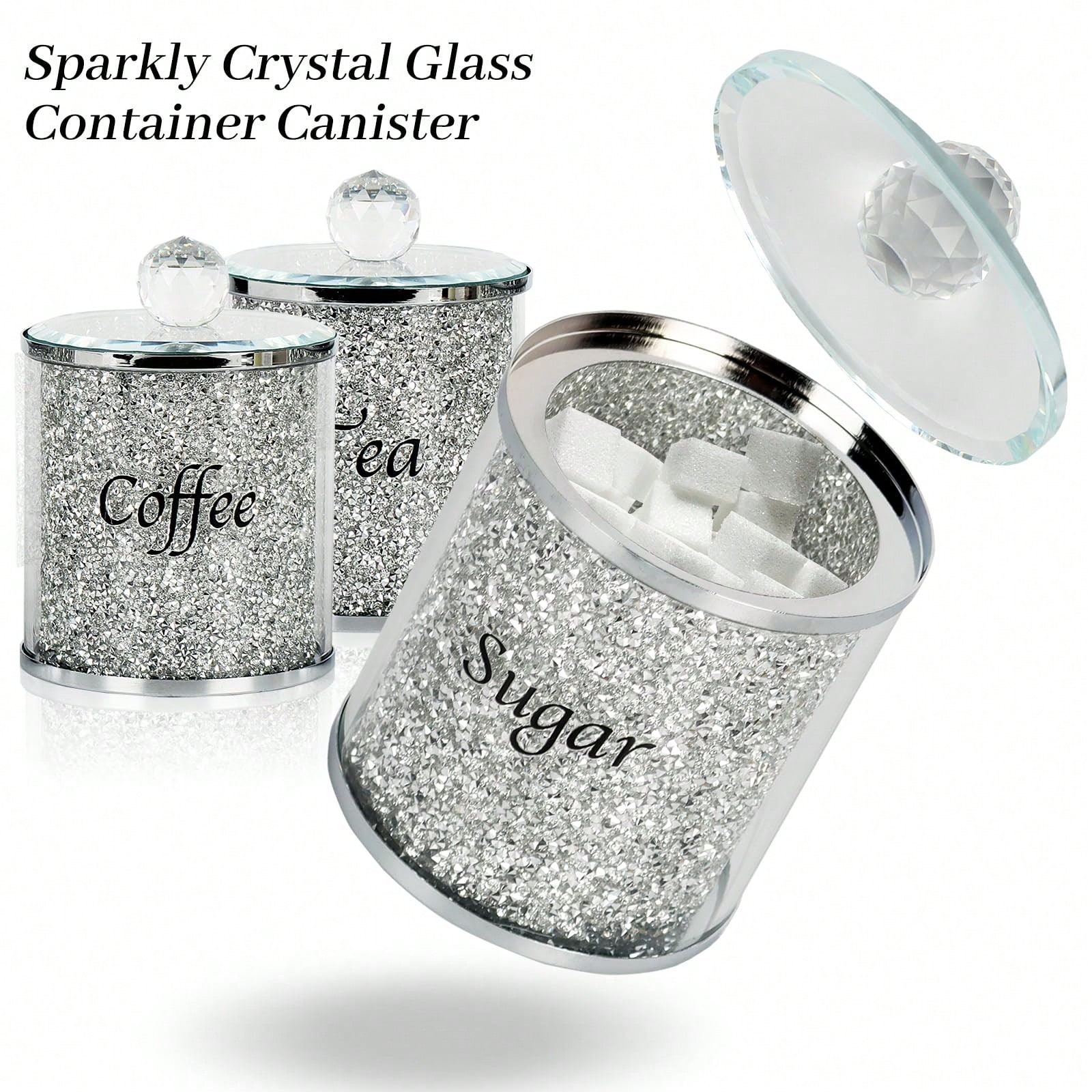 Juego de recipientes para café - Coffee Tea Sugar Container Set reseña y precio