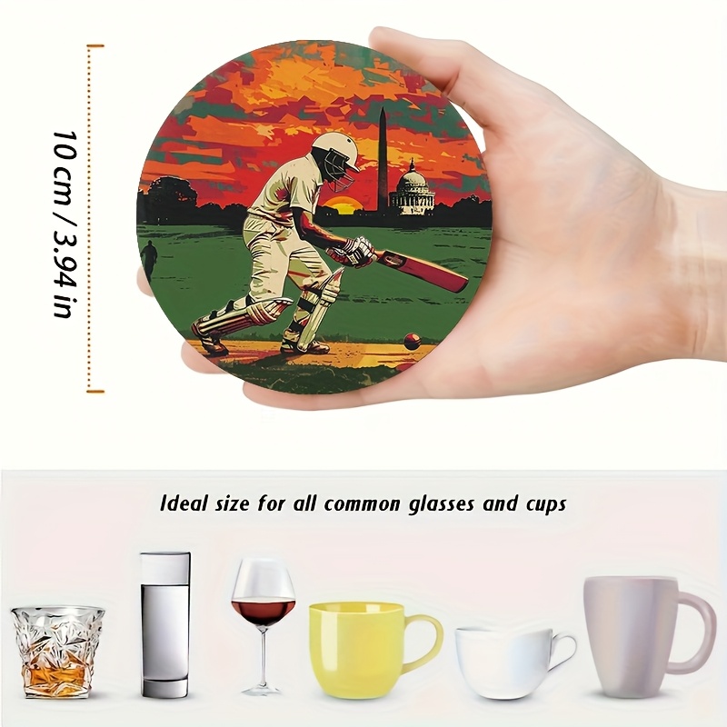Juego de 6 Posavasos de Madera - Coffee Tea Etc reseña y precio