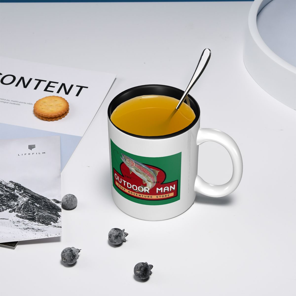 Taza para hombre para activida - Coffee Tea Etc reseña y precio