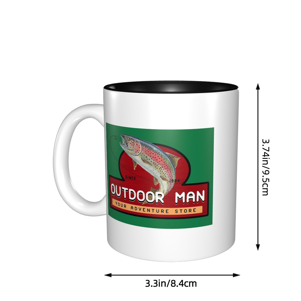 Taza para hombre para activida - Coffee Tea Etc reseña y precio
