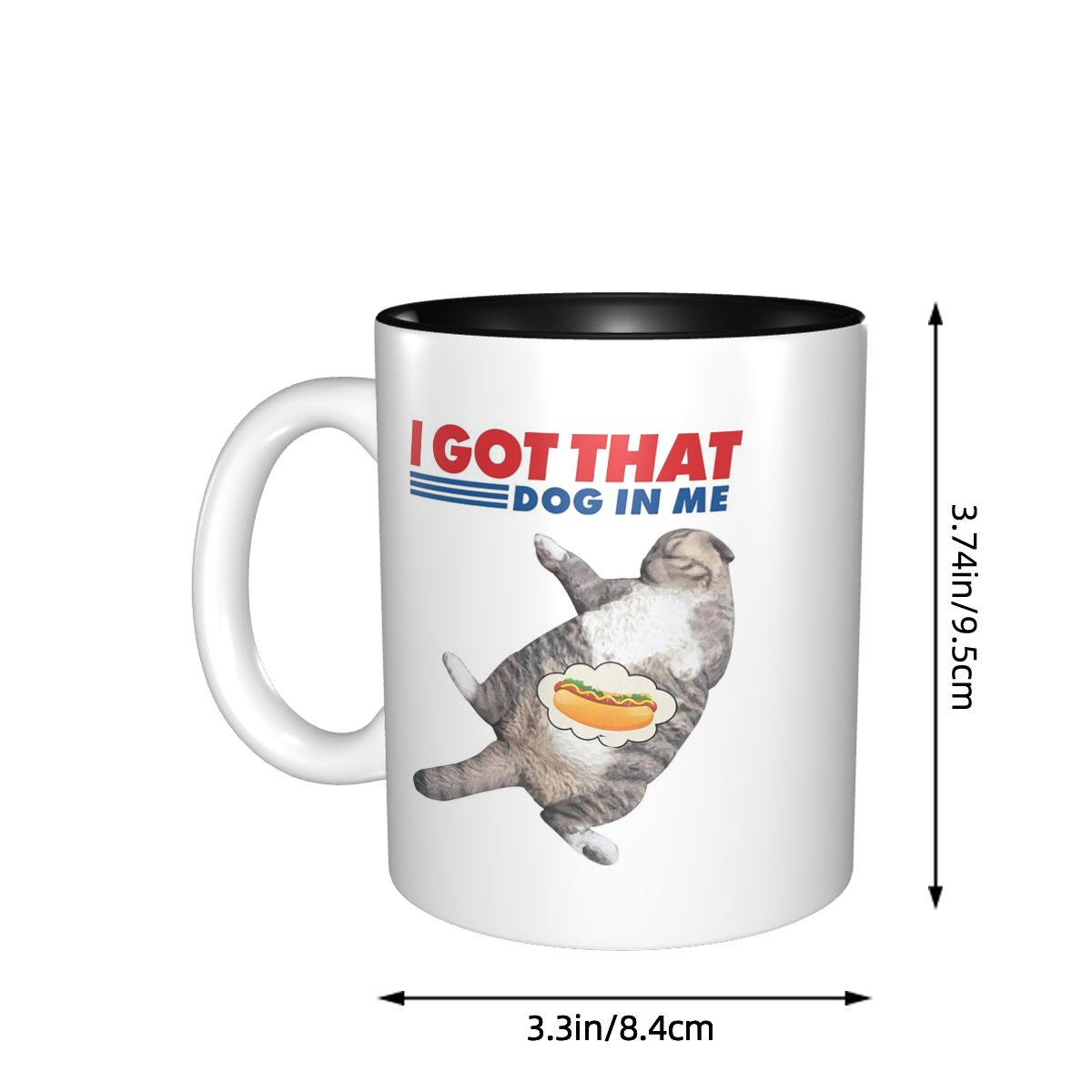 Taza con la frase 'I Got That  - Coffee Tea With Me reseña y precio