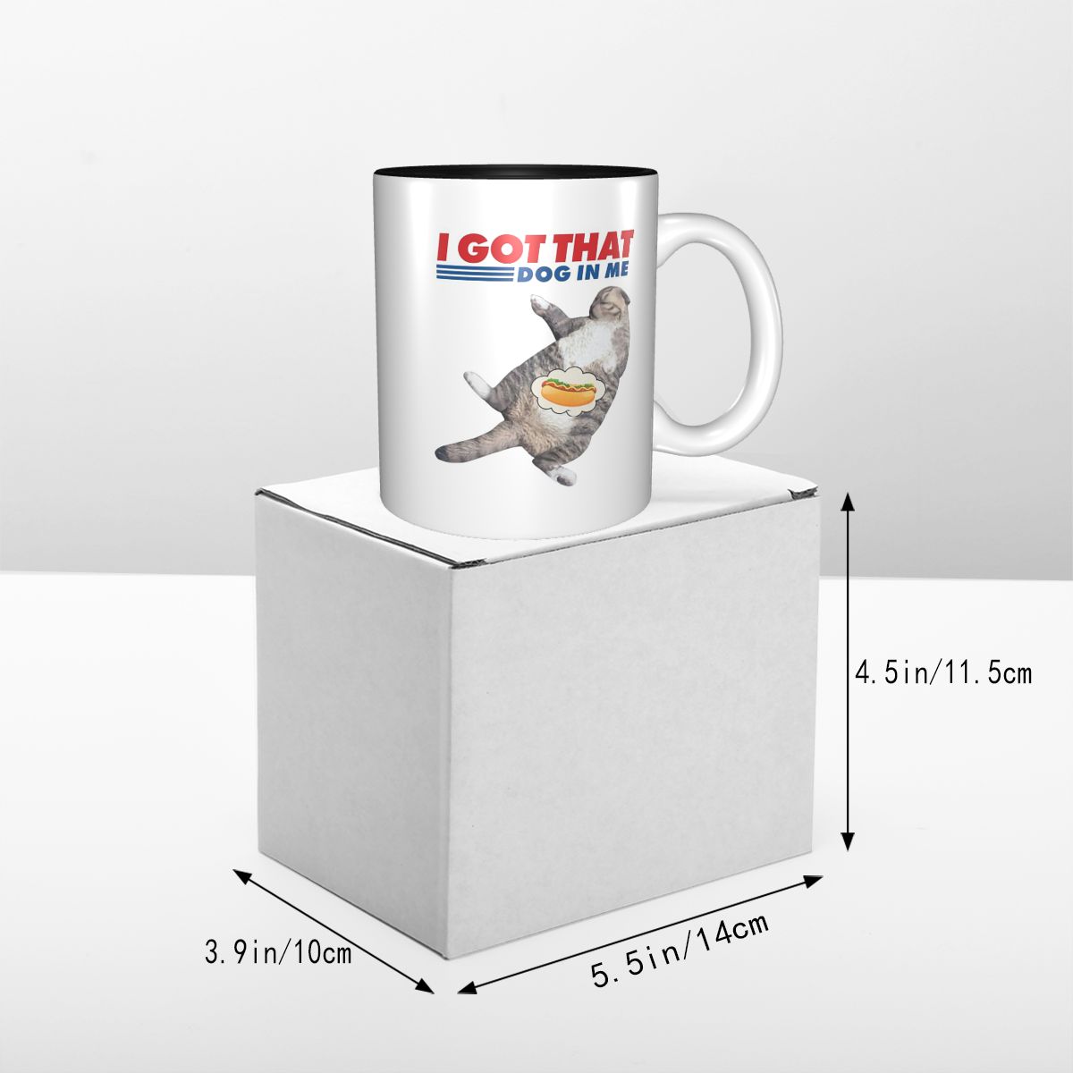 Taza con la frase 'I Got That  - Coffee Tea With Me reseña y precio