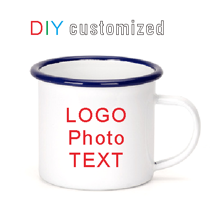 Taza de Metal esmaltada person - Coffee Tea Photos reseña y precio
