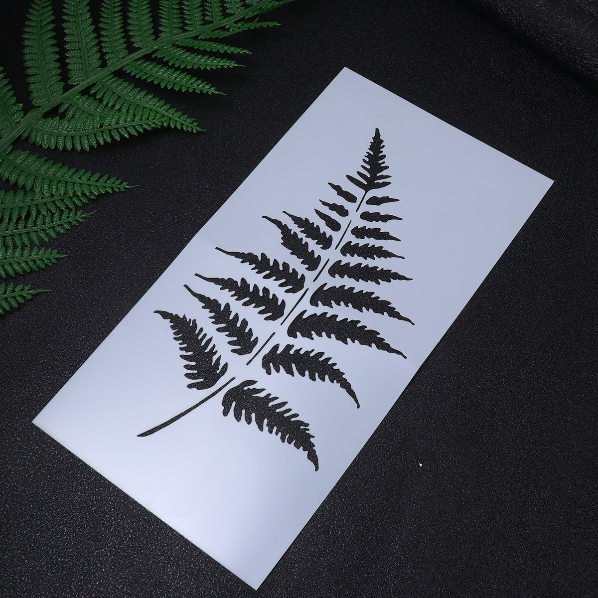 Juego de 5 Plantillas de Hojas - Coffee Stencil Art reseña y precio