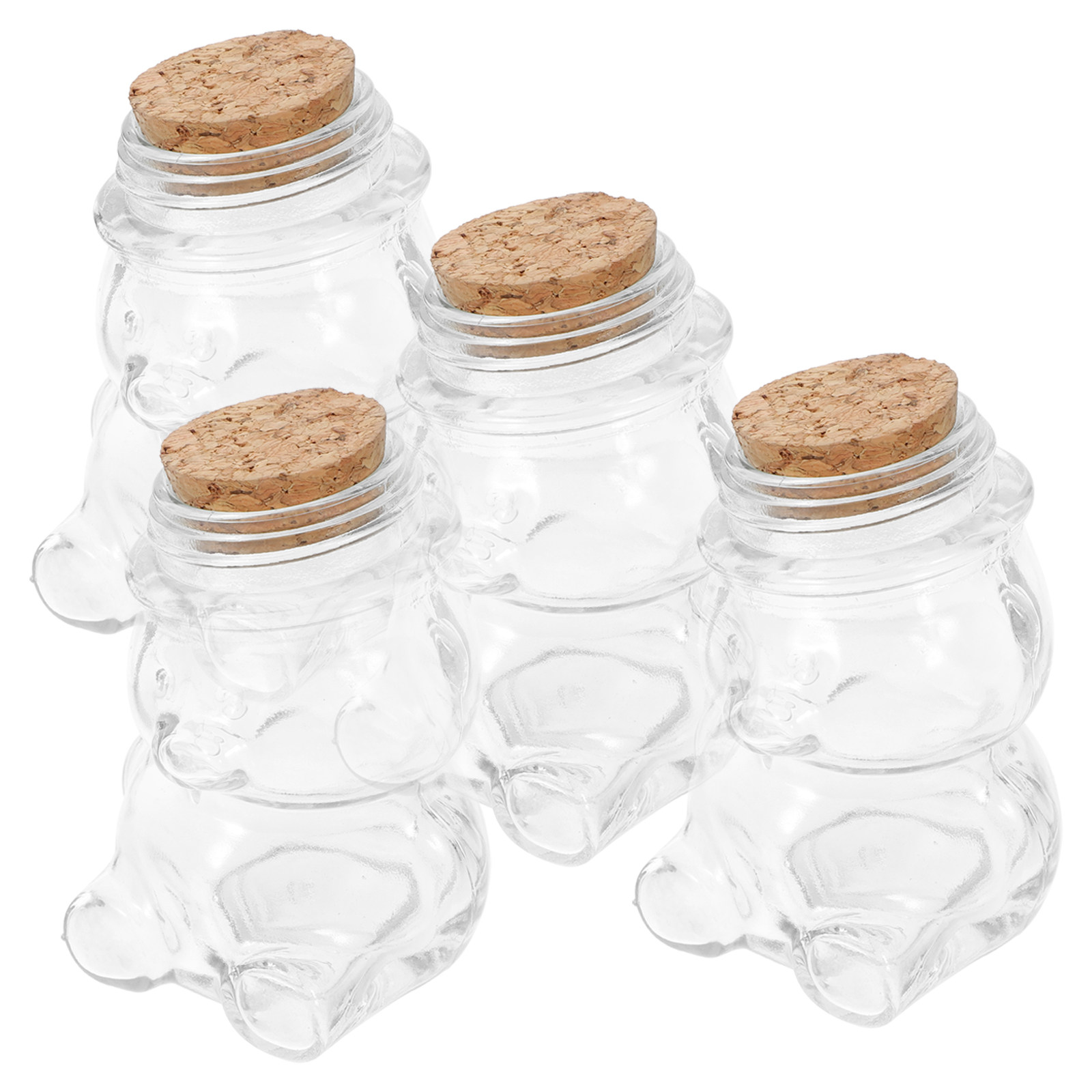 Juego de 4 tarros de cristal t - Coffee Tea Sugar Container Set reseña y precio