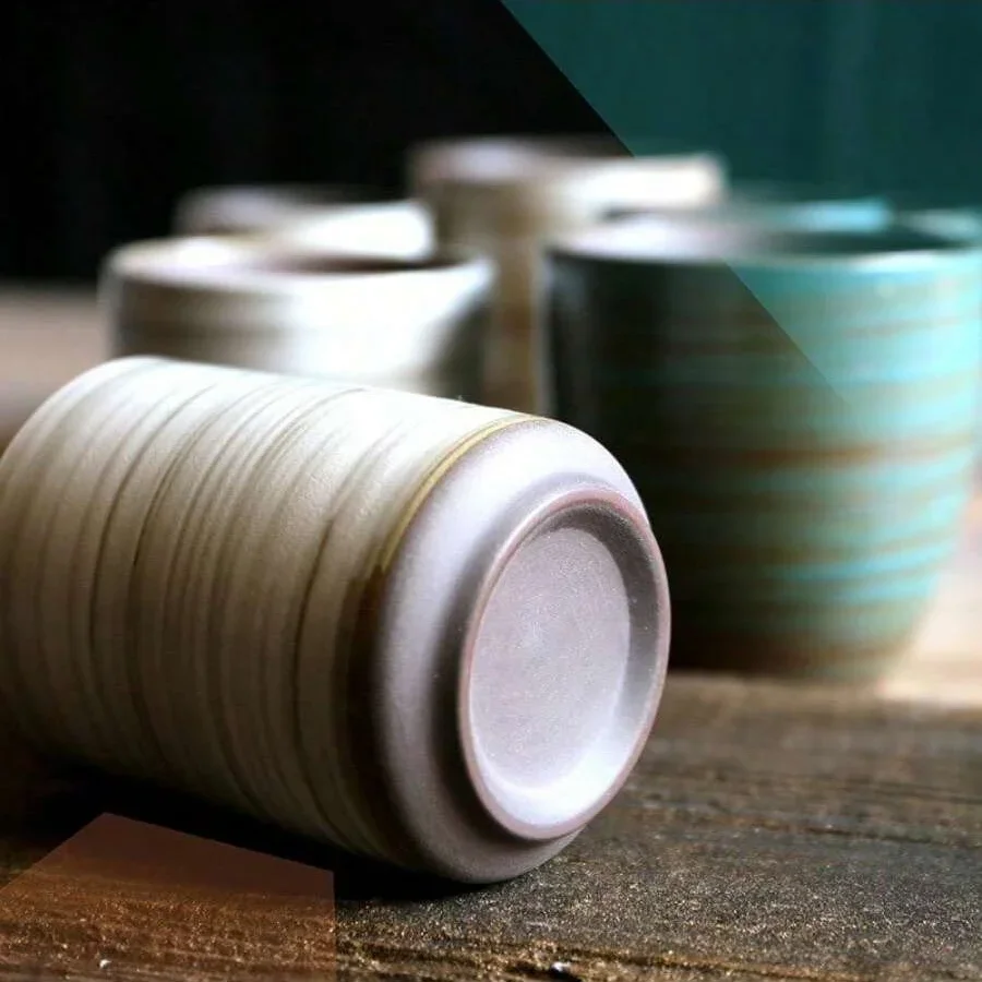 Taza de gres esmaltada craquel - Coffee Tea Essentials reseña y precio