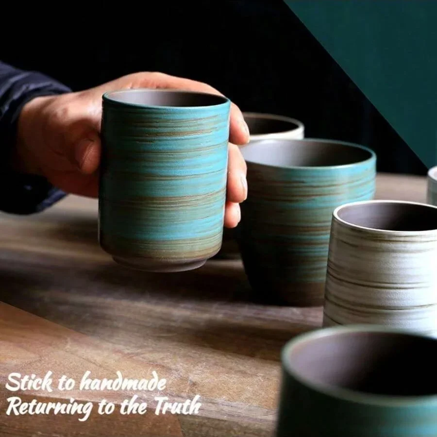 Taza de gres esmaltada craquel - Coffee Tea Essentials reseña y precio