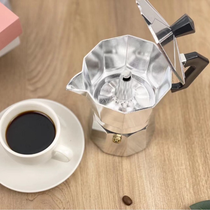 Cafetera italiana Moka, cafete - Moka Pot Stove reseña y precio